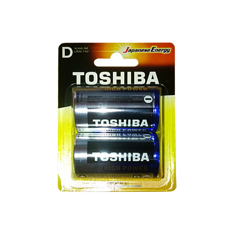 Pin đại Alkaline TOSHIBA LR20GCP BP2
